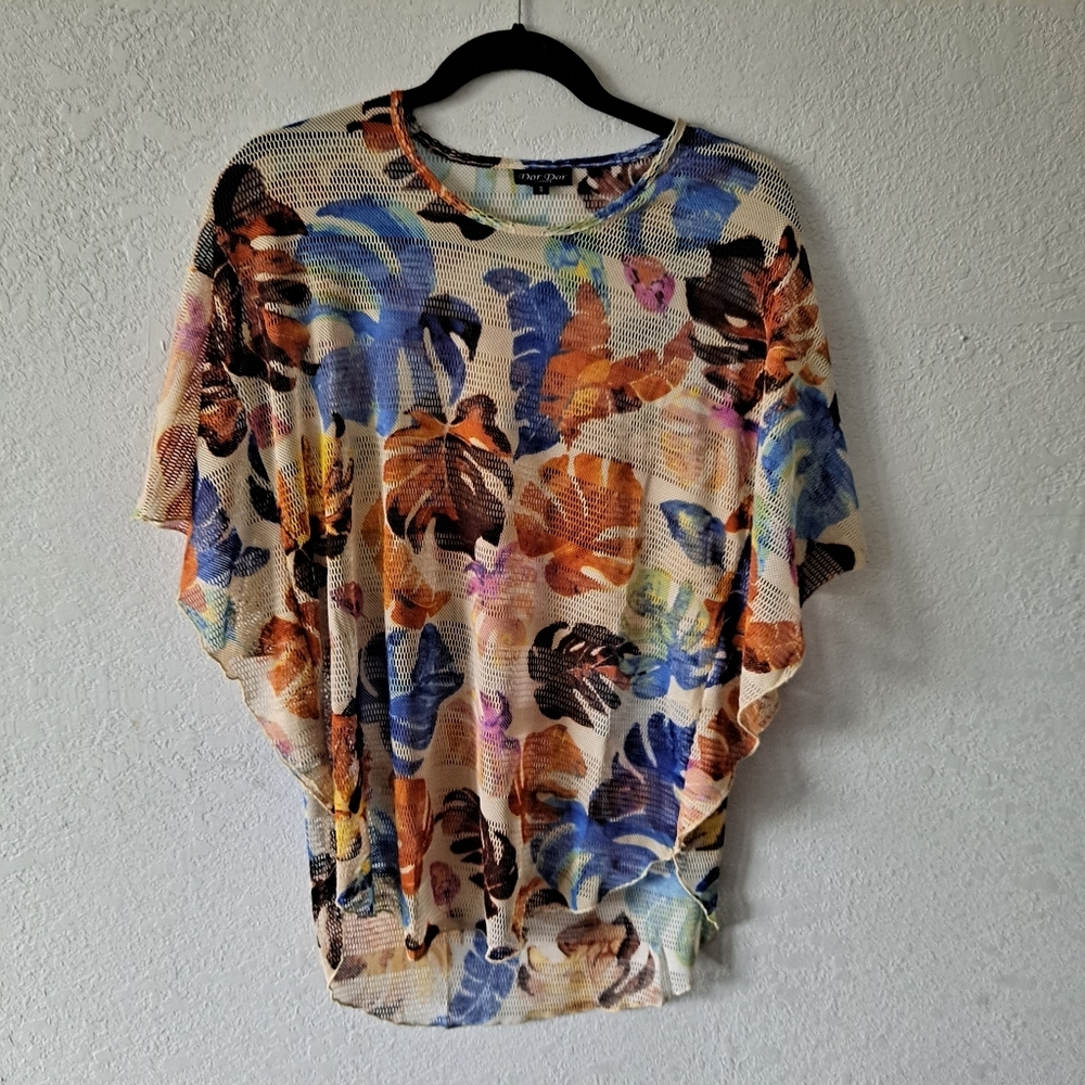 Dor Dor Couture Tropical Swimsuit Cover Up